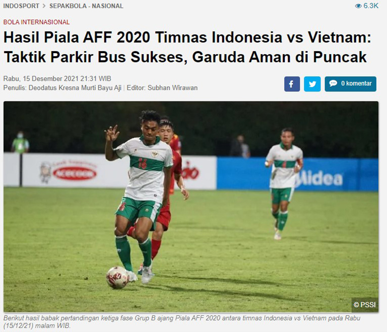 Báo Indonesia thừa nhận đội nhà ‘dựng xe buýt' trước ĐT Việt Nam để giữ ngôi đầu bảng - Ảnh 2
