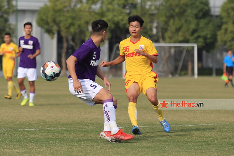 Kết quả VCK U21 Quốc gia: Hà Nội nhọc nhằn giành 3 điểm trước Nam Định - Ảnh 4