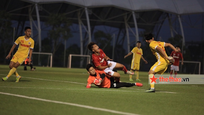 Kết quả VCK U21 Quốc gia: 'Mưa bàn thắng' hiệp hai, Nutifood hạ SLNA đầy kịch tính - Ảnh 3