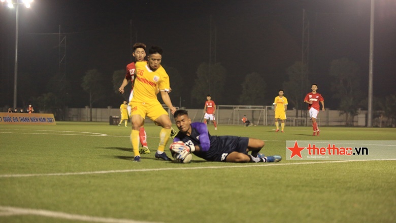 Kết quả VCK U21 Quốc gia: 'Mưa bàn thắng' hiệp hai, Nutifood hạ SLNA đầy kịch tính - Ảnh 5