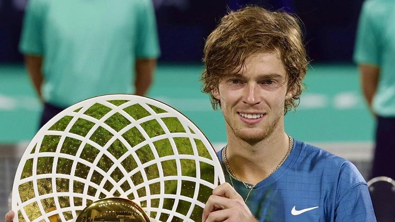 Rublev vô địch Mubadala Championship 2021 sau trận thắng Murray - Ảnh 1