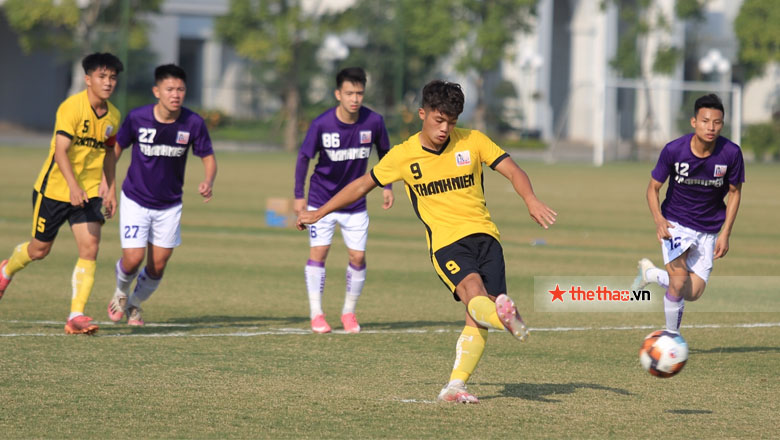Kết quả VCK U21 Quốc gia: Hà Nội giành lại ngôi đầu bảng - Ảnh 1