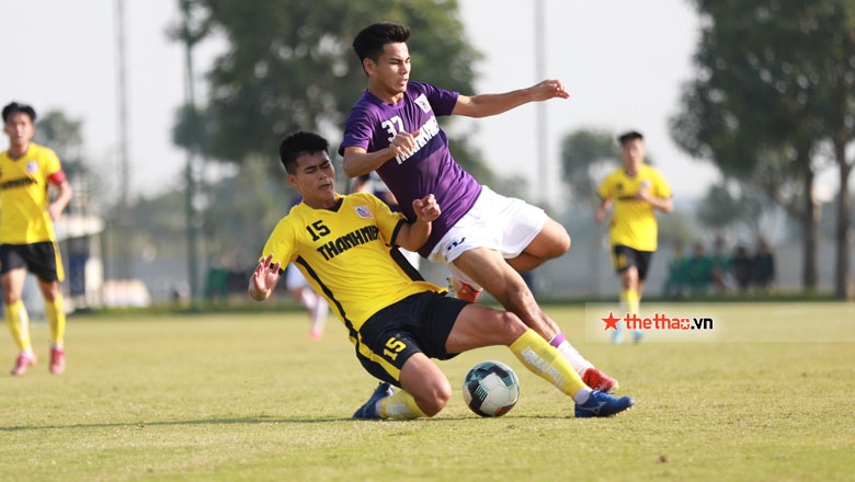 Kết quả VCK U21 Quốc gia: Hà Nội giành lại ngôi đầu bảng sau chiến thắng trước Nutifood - Ảnh 5
