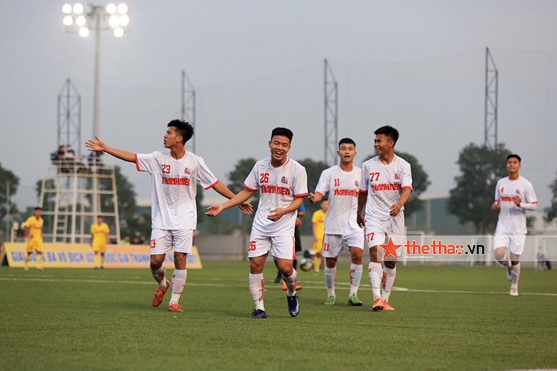 Kết quả VCK U21 Quốc gia: Thua đậm SLNA, Nam Định là đội đầu tiên bị loại - Ảnh 3
