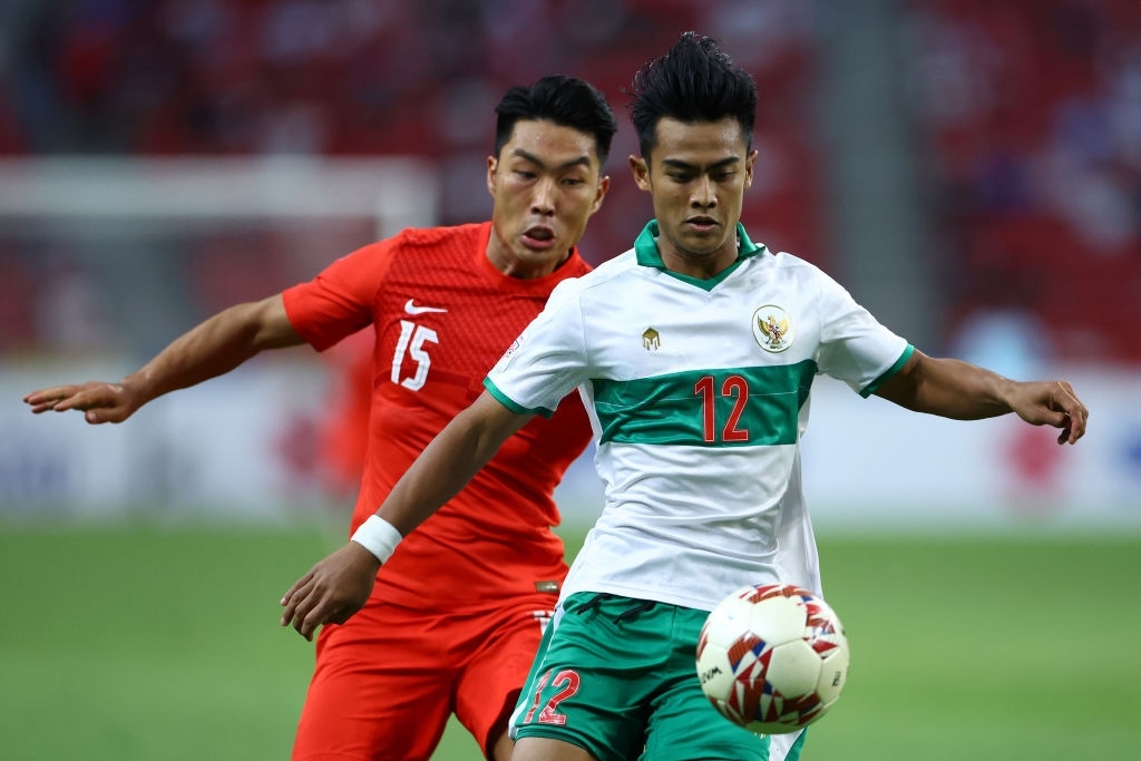 Indonesia cầm hòa Singapore trong 1 trận đấu đôi công hấp dẫn - Ảnh 3