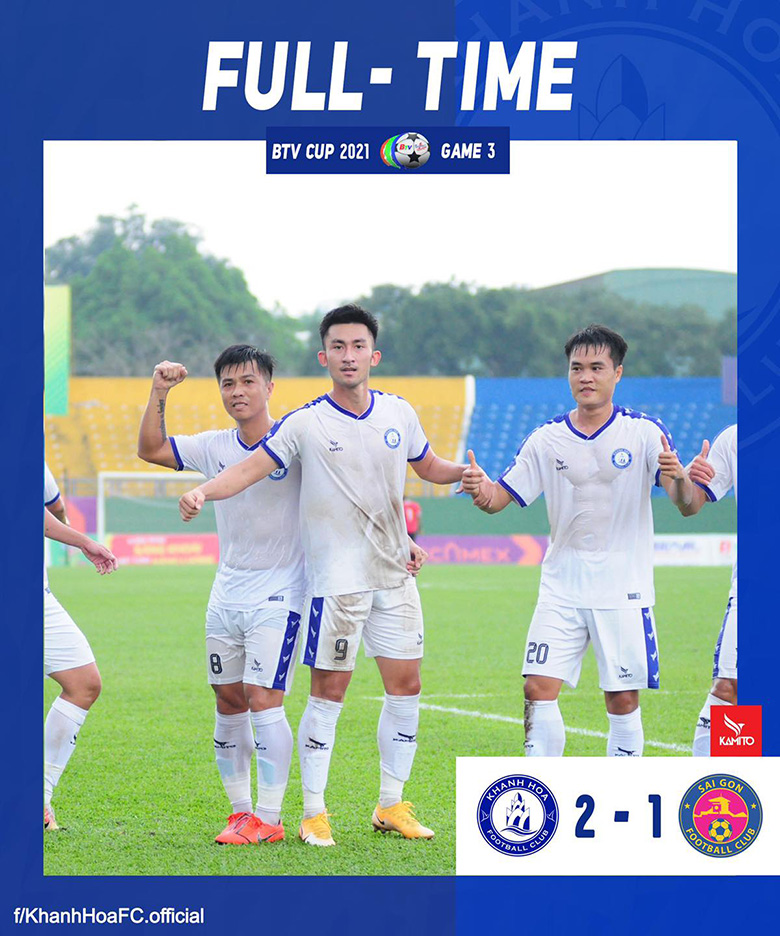 Kết quả BTV Cup 2021: Sài Gòn mất ngôi đầu sau thất bại bất ngờ trước Khánh Hòa - Ảnh 1