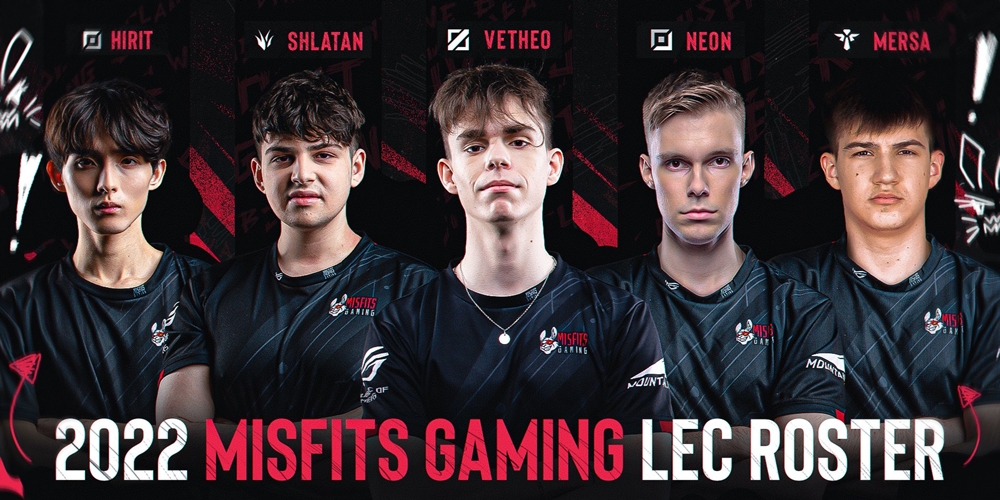 Misfits Gaming công bố đội hình dự LEC mùa Xuân 2022 - Ảnh 1