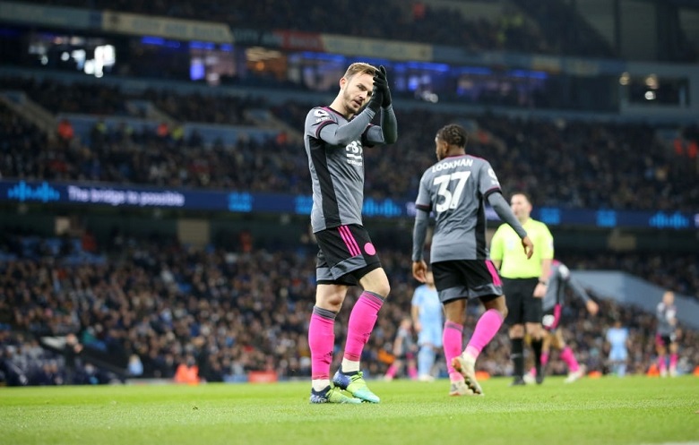 Dẫn 4-0 sau 25 phút, Man City vẫn toát mồ hôi trước Leicester trong trận cầu 9 bàn thắng - Ảnh 3