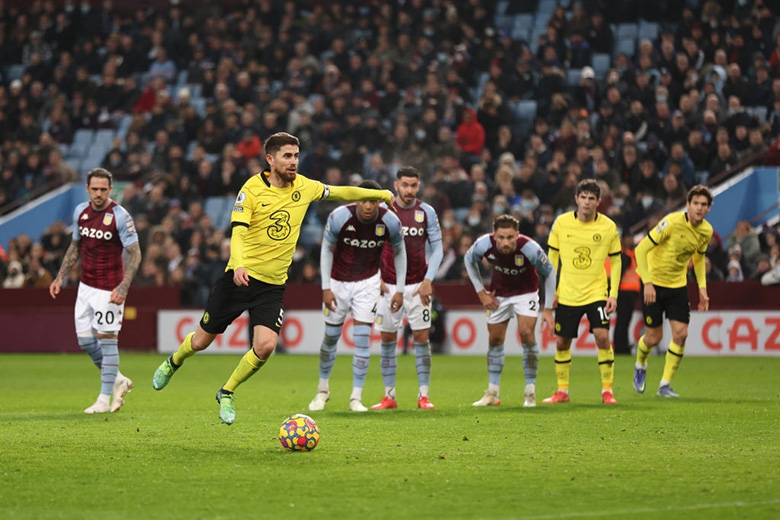 Jorginho thiết lập kỷ lục Ngoại hạng Anh về đá penalty - Ảnh 1