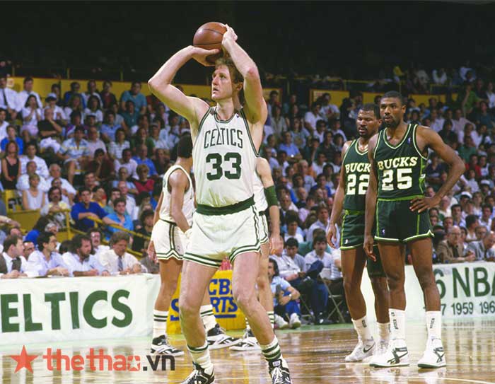 Larry Bird - Top 10 cầu thủ NBA vĩ đại