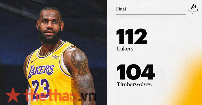 Los Angeles Lakers vs Minnesota Timberwolves