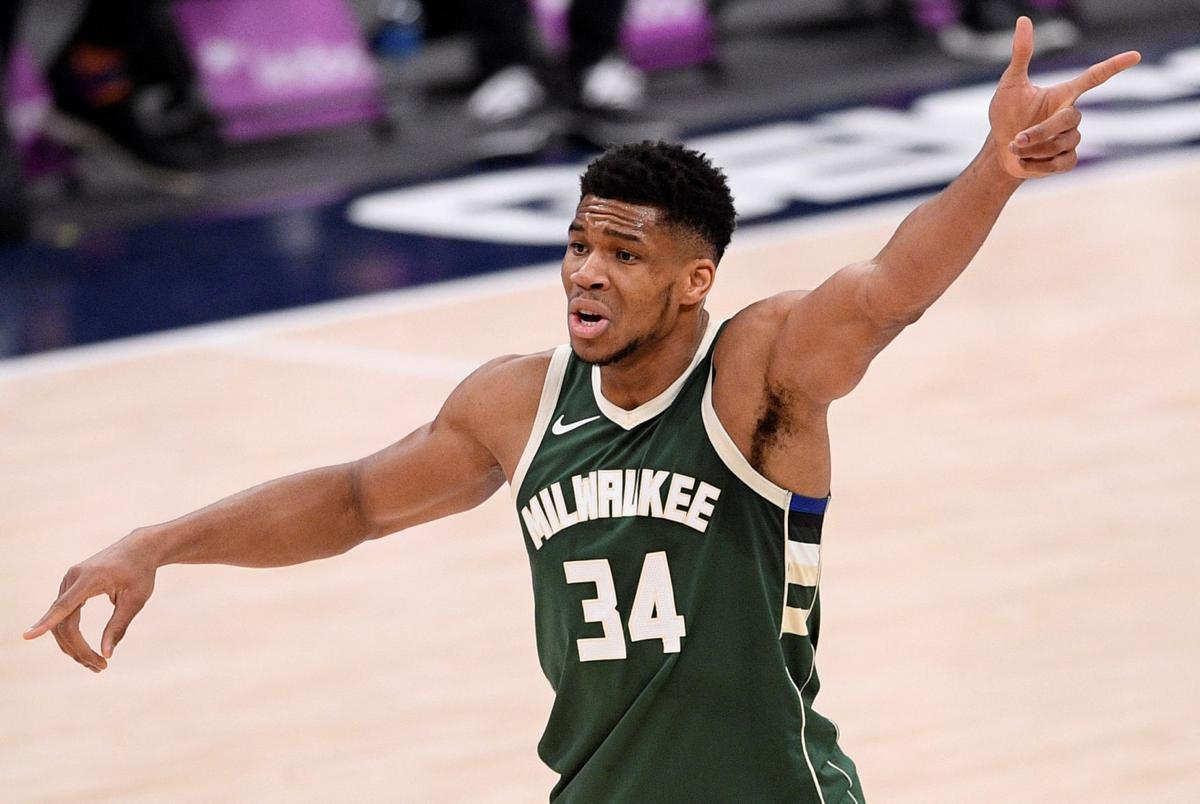 Á thần' Giannis Antetokounmpo đi vào lịch sử Milwaukee Bucks với màn trình diễn siêu hạng