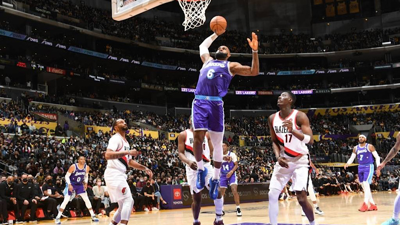 Kết quả bóng rổ NBA ngày 1/1/2022: Lakers vs Blazers - Ảnh 2