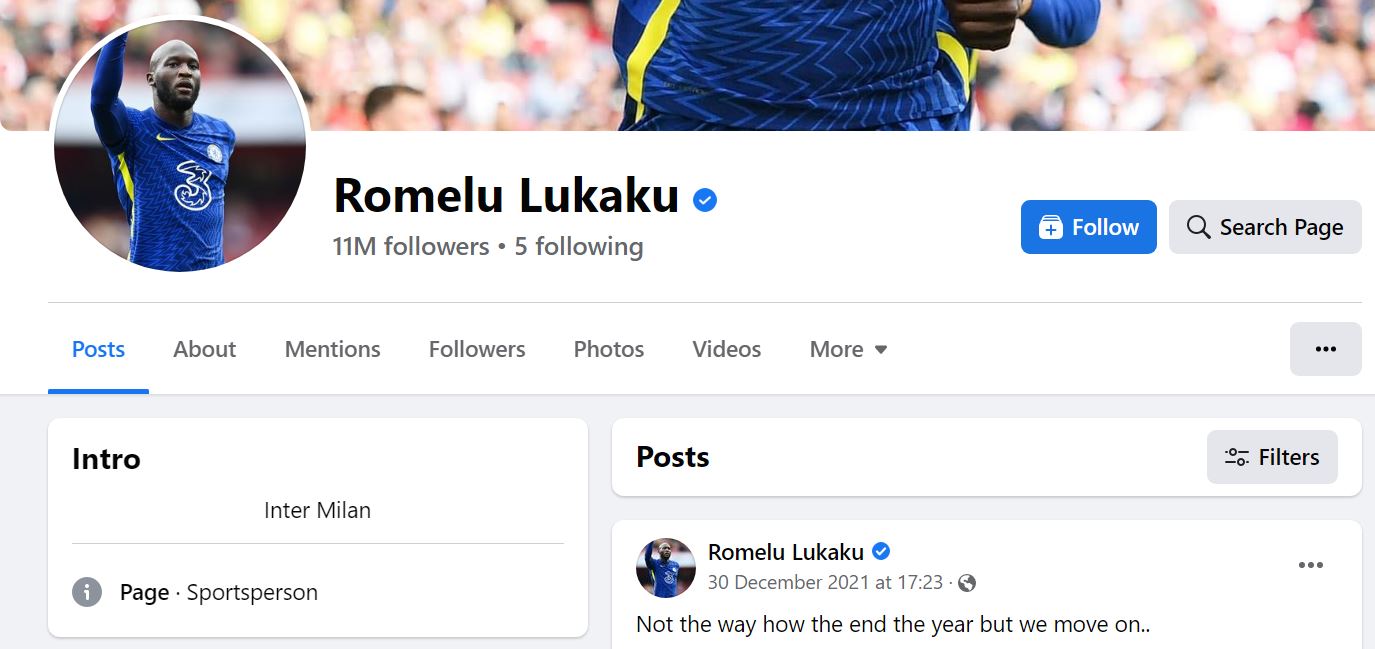 Lukaku lên Facebook tuyên bố mình là cầu thủ Inter Milan - Ảnh 1