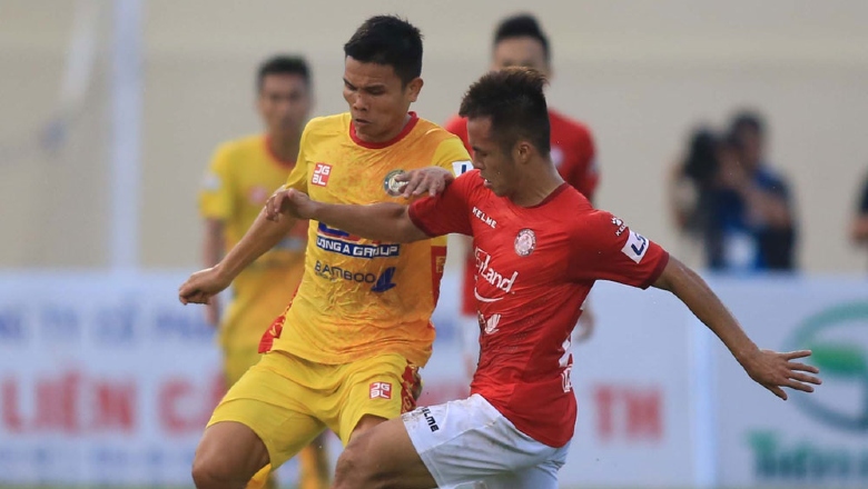 Thanh Hóa thắng ngược Viettel nhờ hattrick của Văn Thắng - Ảnh 1