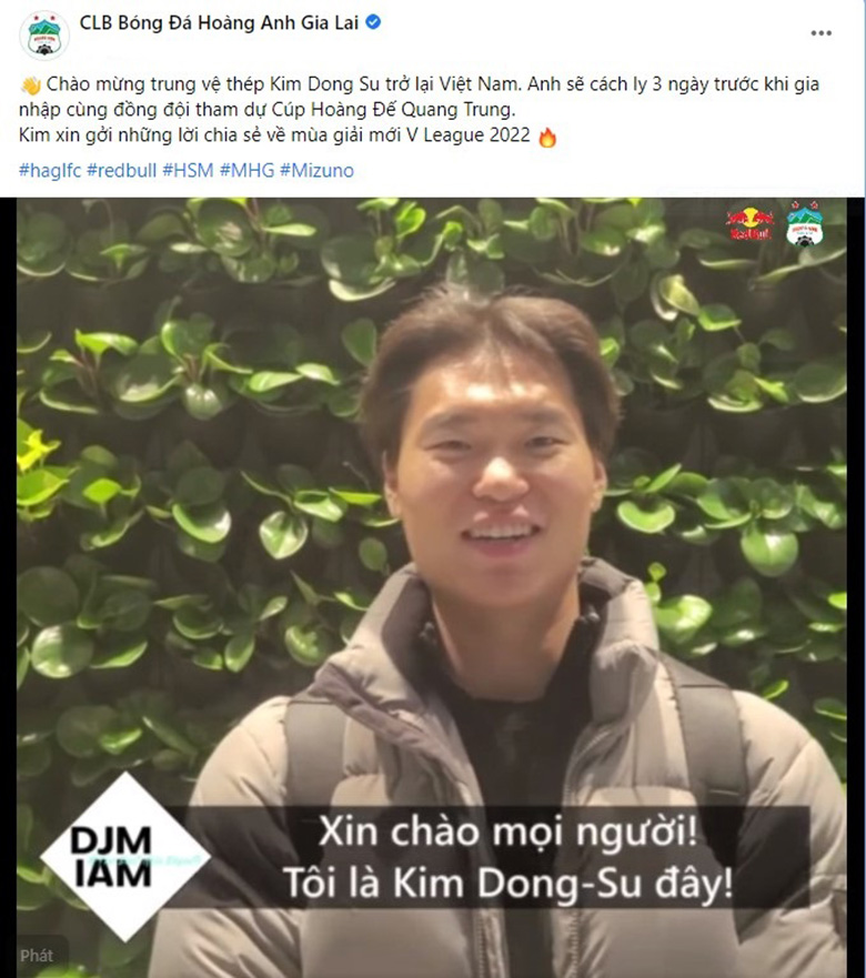 Kim Dong Su trở lại Việt Nam khoác áo HAGL - Ảnh 2