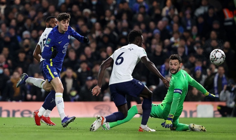 Chelsea hạ gọn Tottenham của Conte, đặt một chân vào chung kết Carabao Cup - Ảnh 2