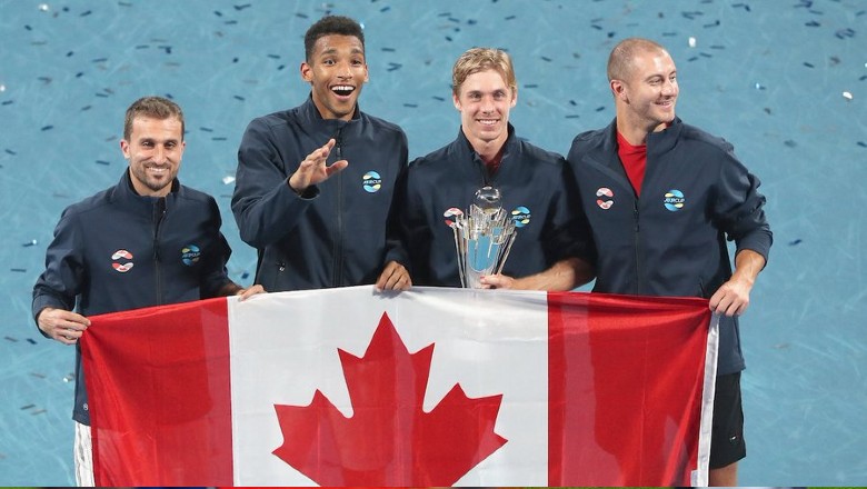 ĐT quần vợt Canada đăng quang ATP Cup 2022 sau 2 trận đơn nam - Ảnh 2