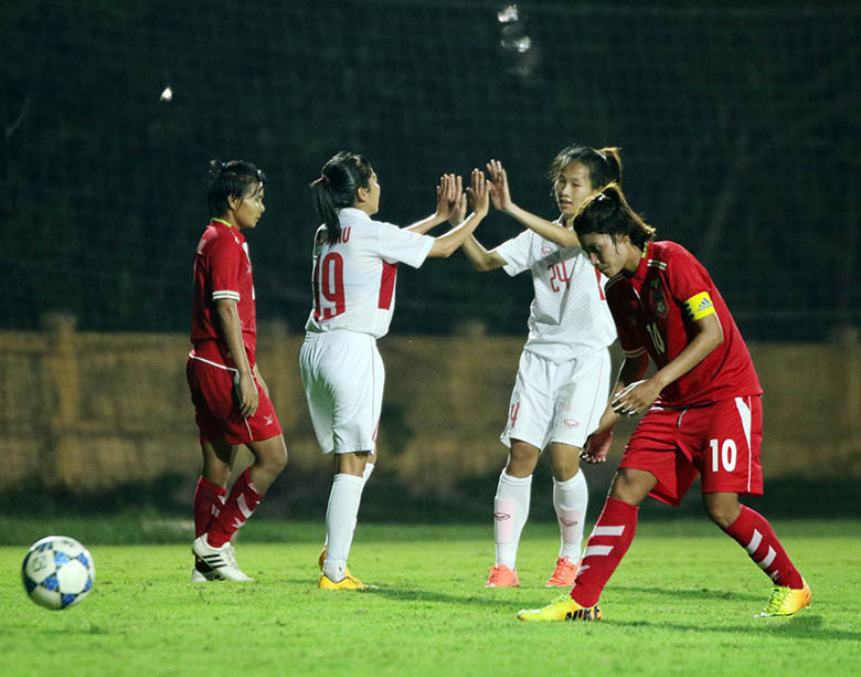 AFC chọn Việt Nam vs Myanmar là 1 trong 5 trận cầu hấp dẫn nhất Asian Cup nữ 2022 - Ảnh 1