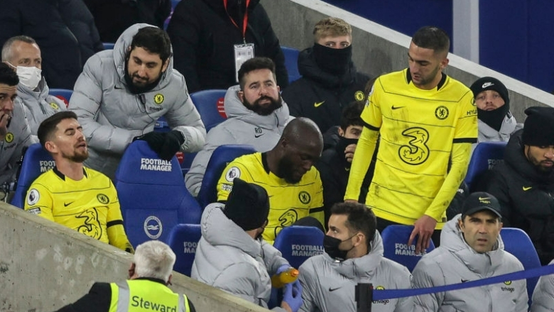 Lukaku nổi nóng với Ziyech trong trận hòa của Chelsea trước Brighton - Ảnh 2