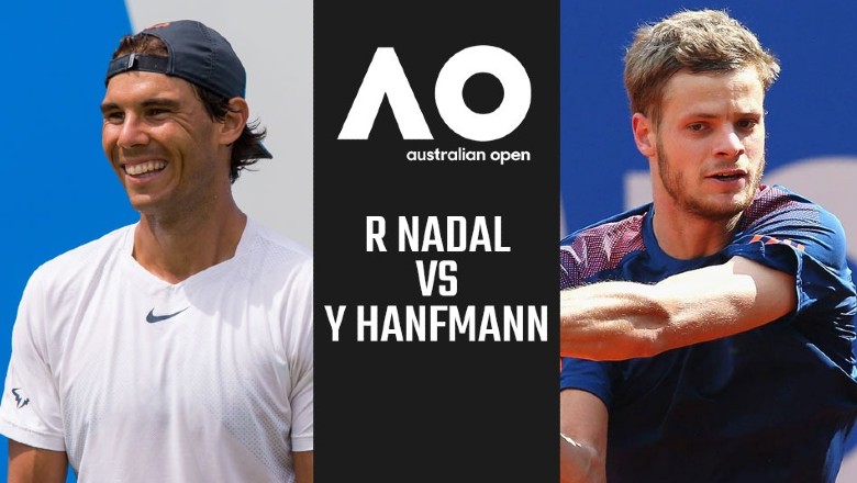 Trực tiếp tennis Nadal vs Hanfmann - Vòng 2 Australian Open, 10h15 ngày 19/1 - Ảnh 1