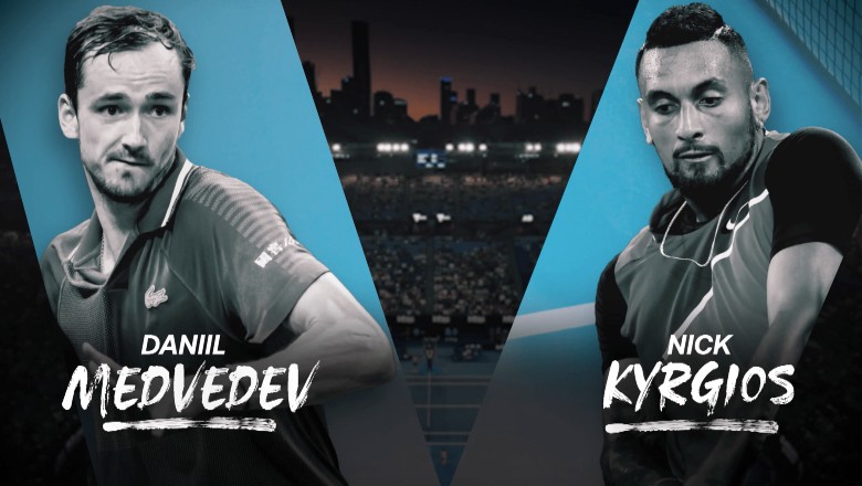 Trực tiếp tennis Medvedev vs Kyrgios - Vòng 2 Australian Open, 15h00 ngày 20/1 - Ảnh 1