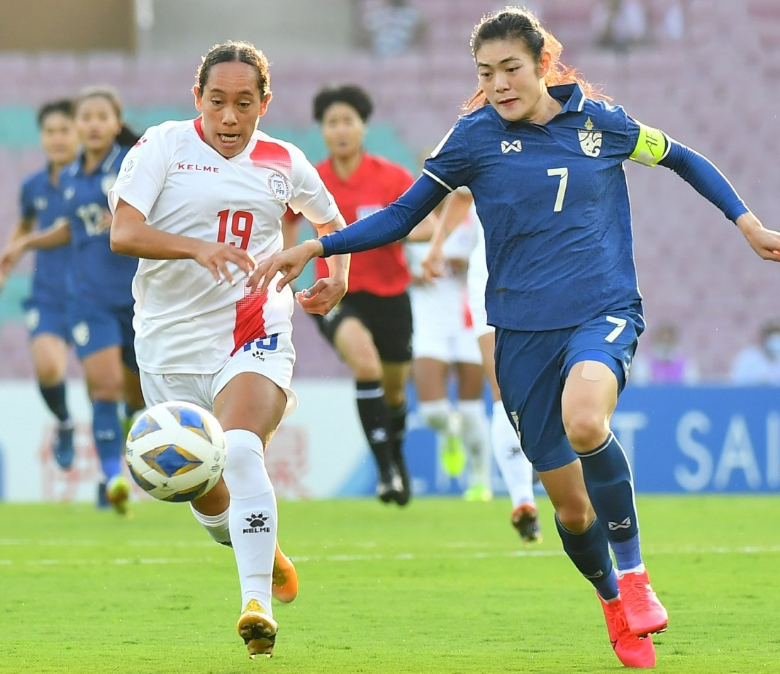 ĐT Thái Lan bất ngờ thất bại trước Philippines ở Asian Cup nữ 2022 - Ảnh 1