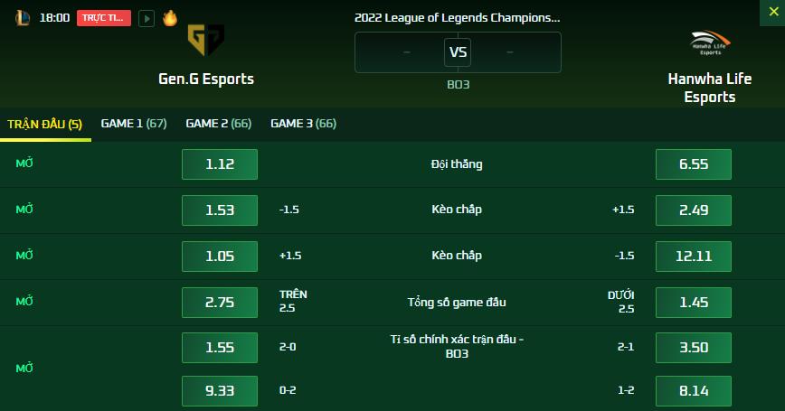 Dự đoán, soi kèo LCK mùa Xuân 2022: GEN vs HLE - Ảnh 2
