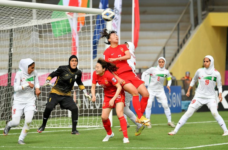 Kết quả Asian Cup nữ 2022: Trung Quốc nhấn chìm Iran, giành vé sớm vào tứ kết - Ảnh 3