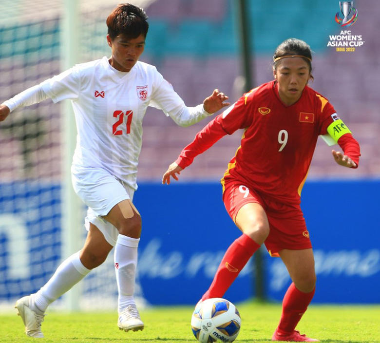 Kết quả Asian Cup nữ 2022: Việt Nam hòa vất vả Myanmar để tiến vào tứ kết - Ảnh 1
