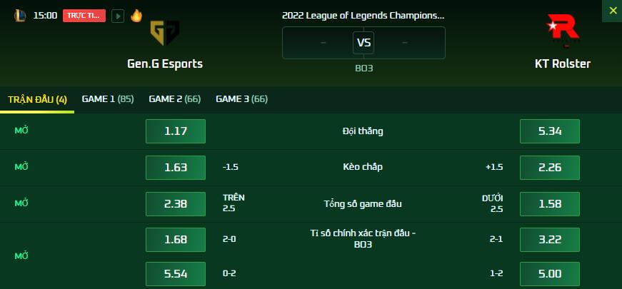 Dự đoán, soi kèo LCK mùa Xuân 2022: GEN vs KT - Ảnh 2