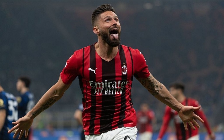 Giroud ghi 2 bàn trong 3 phút, Milan ngược dòng hạ Inter ở derby della Madonnina - Ảnh 3