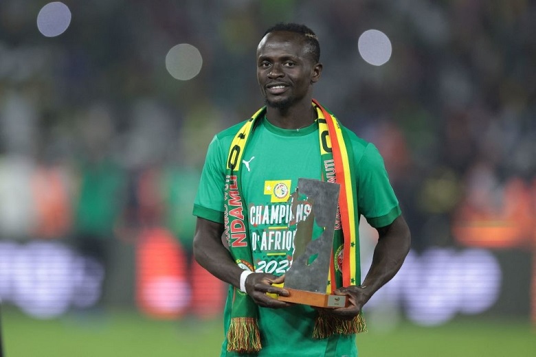 Sadio Mane giật giải cầu thủ xuất sắc nhất CAN 2022 - Ảnh 3