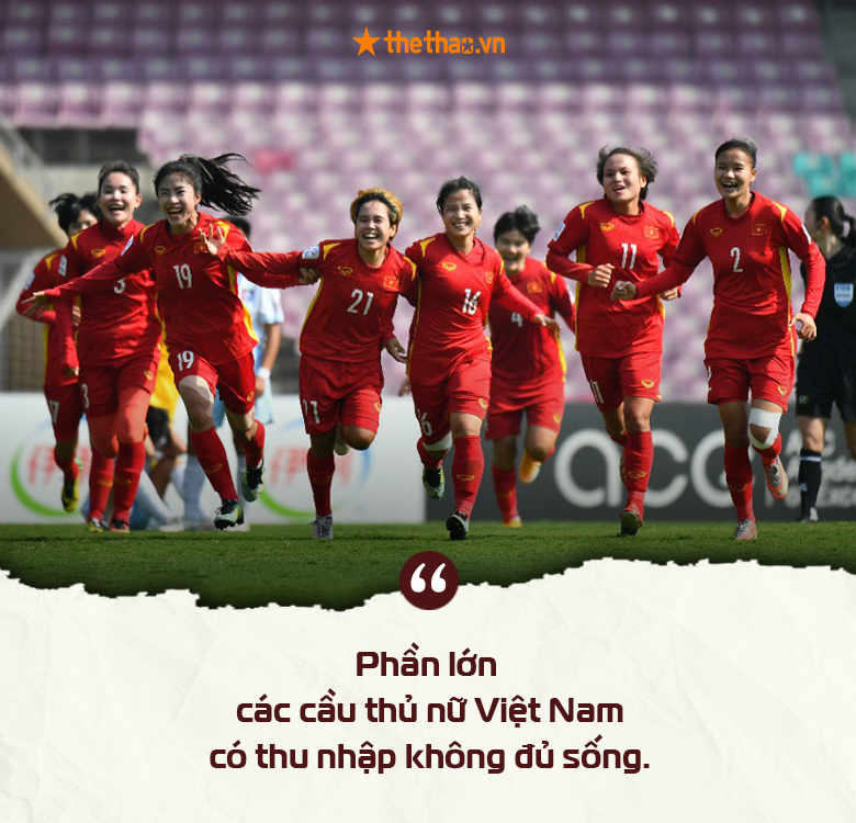 Thu nhập của cầu thủ nữ Việt Nam, Trung Quốc và vấn đề chung muôn thuở - Ảnh 1