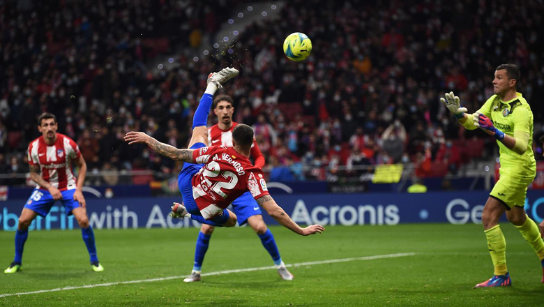 Atletico Madrid hạ Getafe trong trận đấu có 7 bàn thắng, trở lại Top 4 LaLiga - Ảnh 1