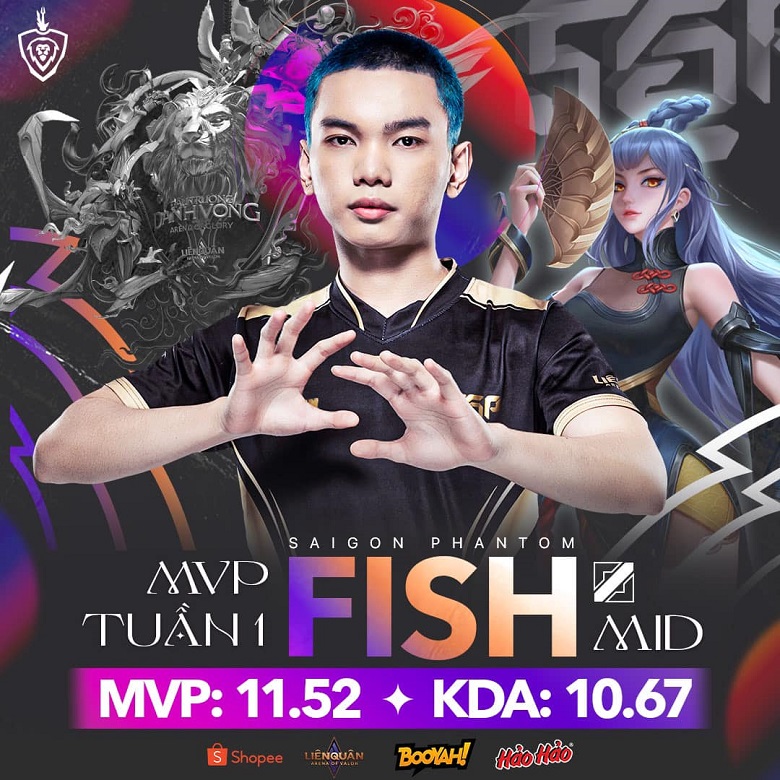 ĐTDV mùa Xuân 2022: Saigon Phantom Fish giành MVP tuần 1 - Ảnh 2