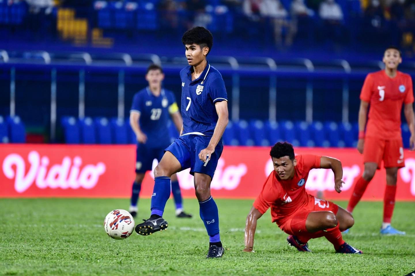 Teerasak lập cú đúp, Thái Lan thắng ngược Singapore ở U23 Đông Nam Á - Ảnh 2