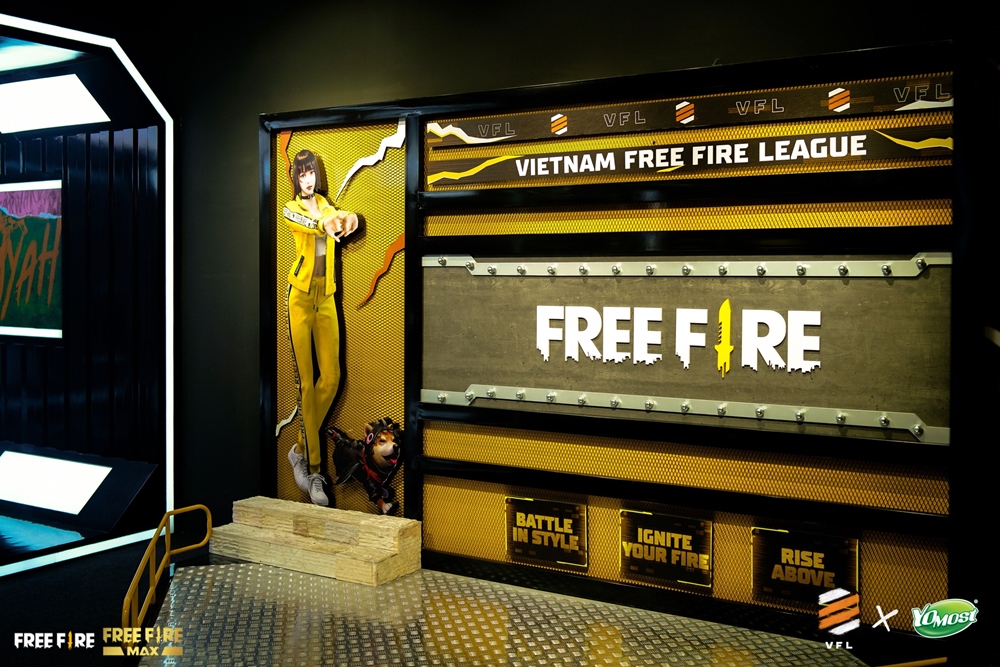 Garena Free Fire ra mắt nhà thi đấu hoành tráng cho Yomost VFL Spring 2022 - Ảnh 2