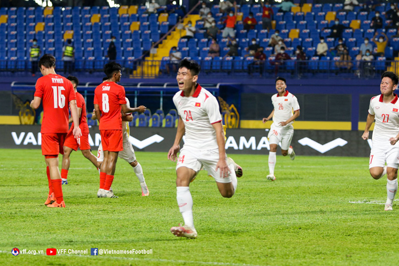 Việt Nam hủy diệt Singapore 7 bàn không gỡ trong trận ra quân tại U23 Đông Nam Á - Ảnh 4