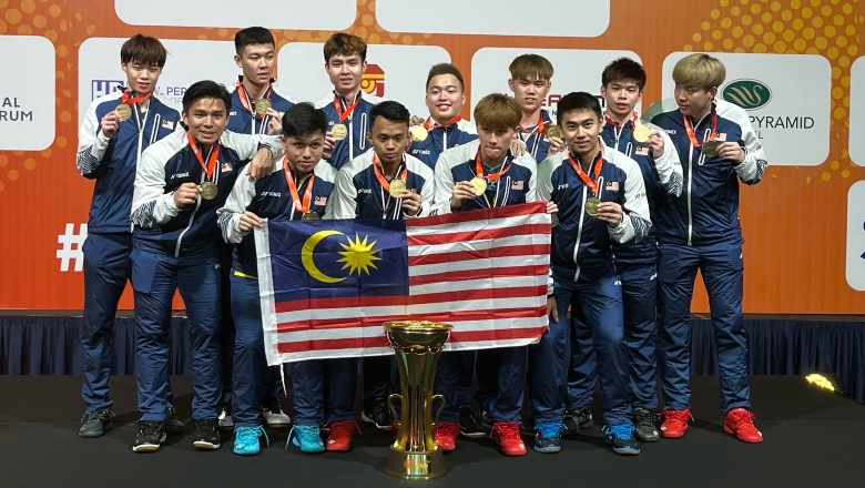 Cầu lông Malaysia giành chức vô địch đồng đội nam châu Á - Ảnh 1