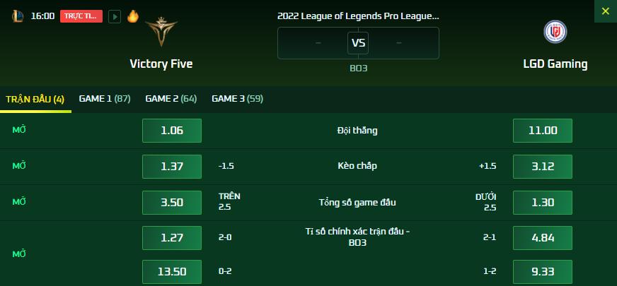 Dự đoán, soi kèo LPL mùa Xuân 2022: V5 vs LGD - Ảnh 2