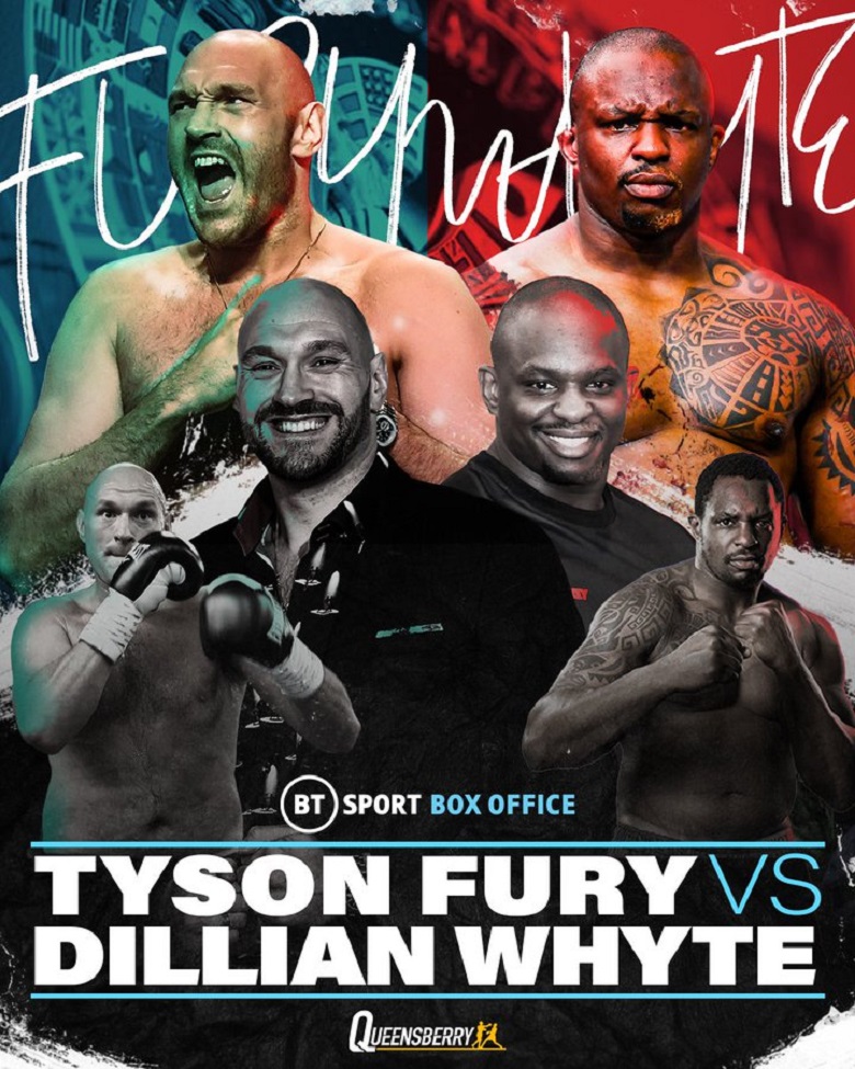 Tyson Fury vs Dillian Whyte chốt thời gian và địa điểm tổ chức - Ảnh 2