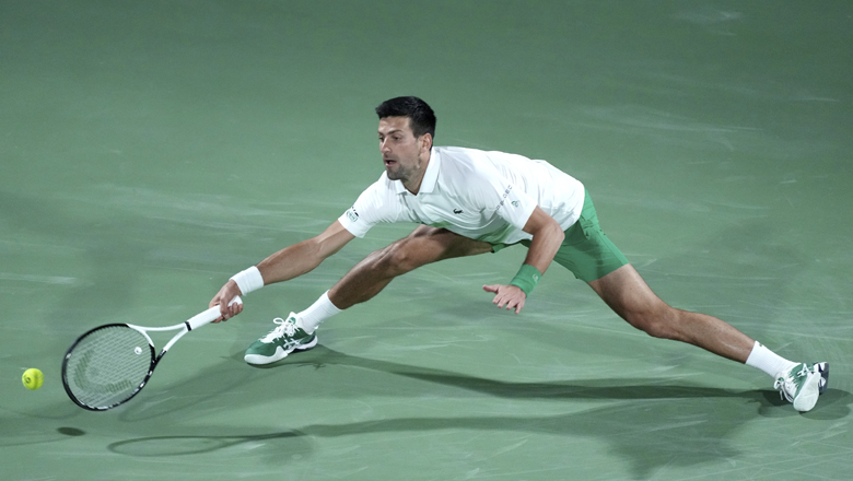 Djokovic thắng dễ Lorenzo Musetti, vào vòng 2 Dubai Championship - Ảnh 3
