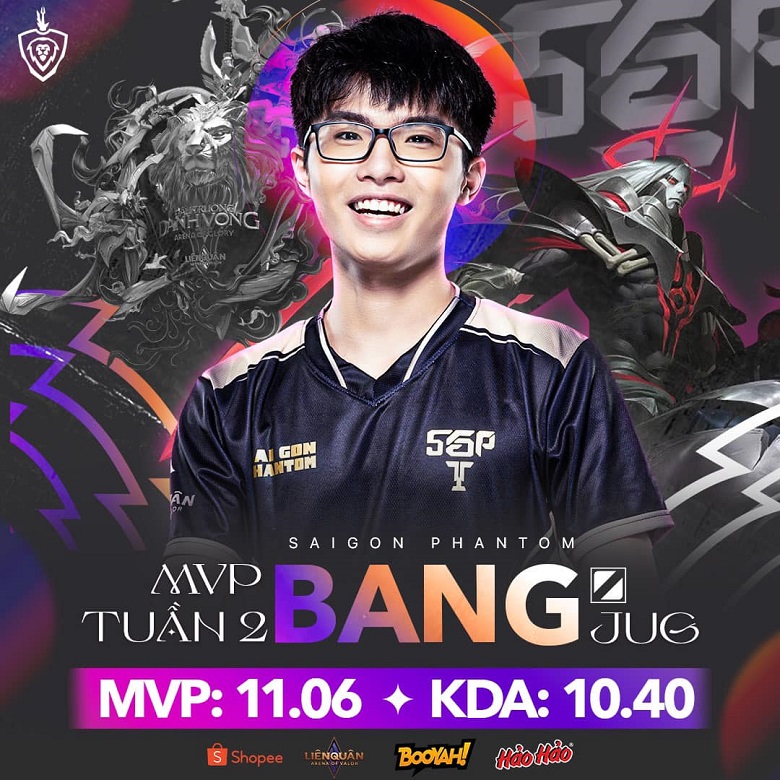 ĐTDV mùa Xuân 2022: Saigon Phantom Bâng giành MVP tuần 2 - Ảnh 2