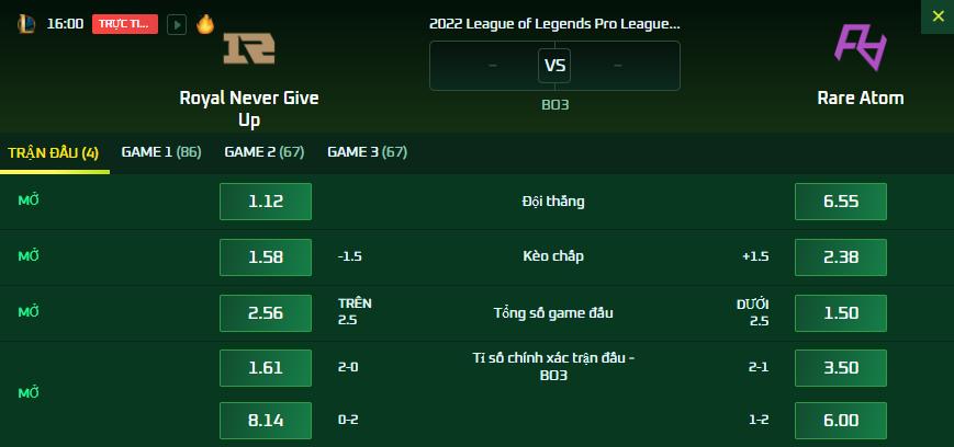 Dự đoán, soi kèo LPL mùa Xuân 2022: RNG vs RA - Ảnh 2