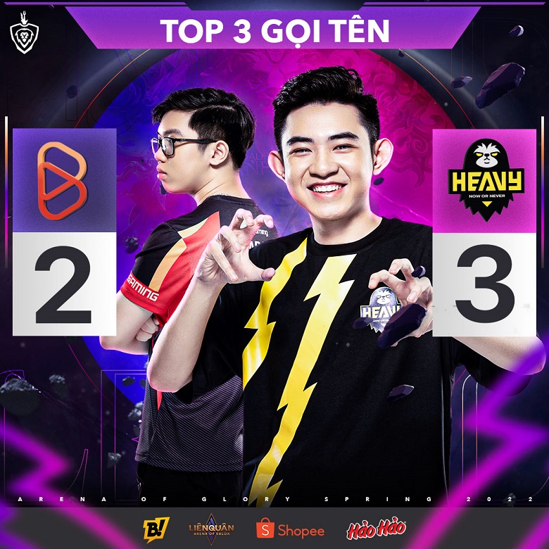 ĐTDV mùa Xuân 2022: HEAVY thắng ngược khó tin trước BOX Gaming, lọt vào Top 3 - Ảnh 1