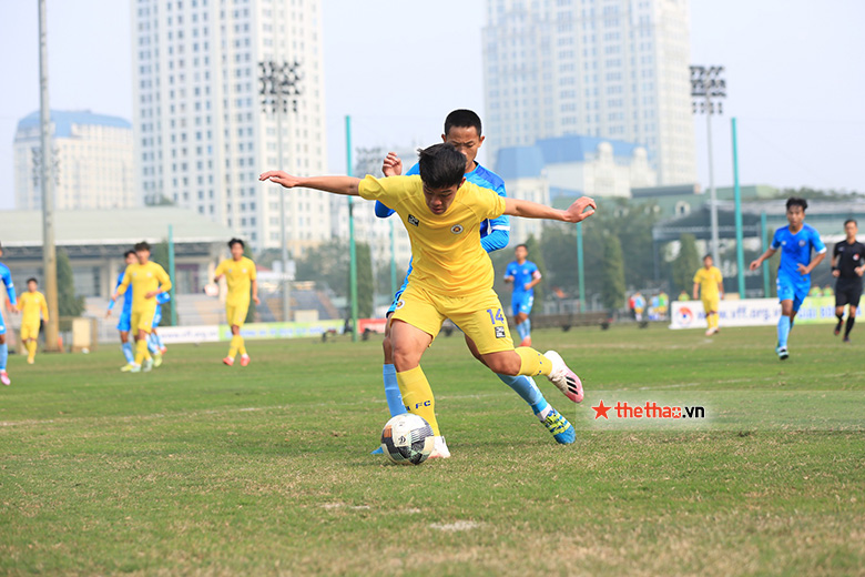 Hà Nội có 3 điểm đầu tiên tại vòng loại U19 Quốc Gia 2022 - Ảnh 3