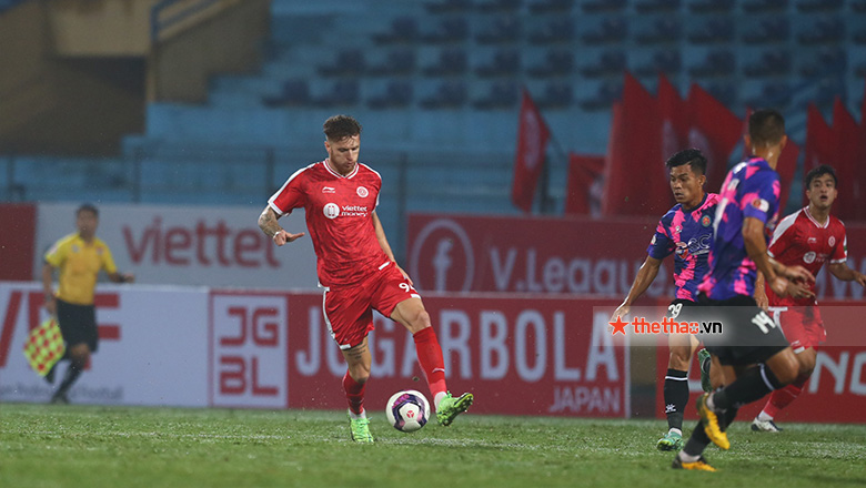 TRỰC TIẾP Viettel vs Sài Gòn, 19h15 ngày 5/3: Đội khách có nhiều tình huống nguy hiểm - Ảnh 5