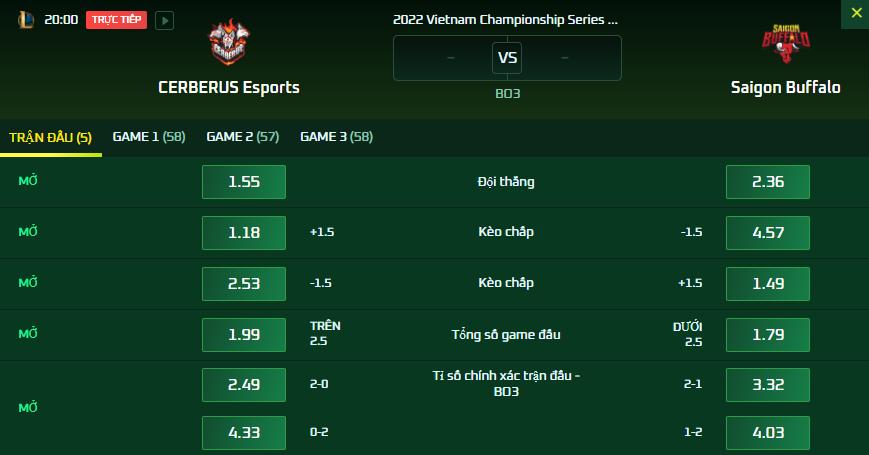 Dự đoán, soi kèo VCS mùa Xuân 2022: CES vs SGB - Ảnh 2