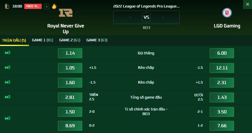 Dự đoán, soi kèo LPL mùa Xuân 2022: RNG vs LGD - Ảnh 2